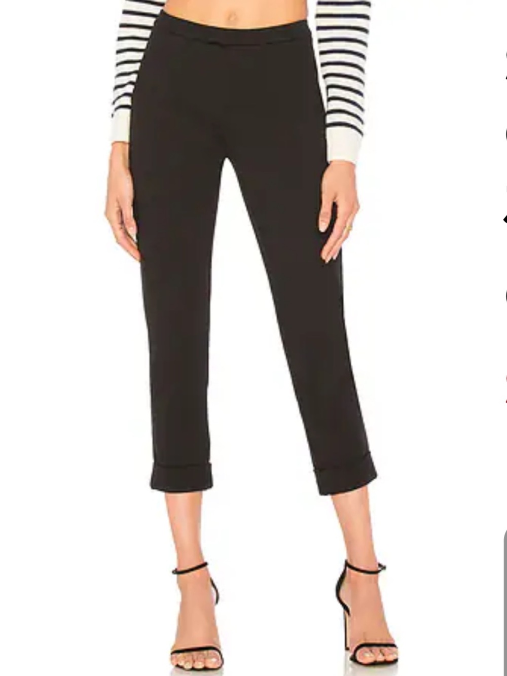 Joie Pants 8 Ponte Black